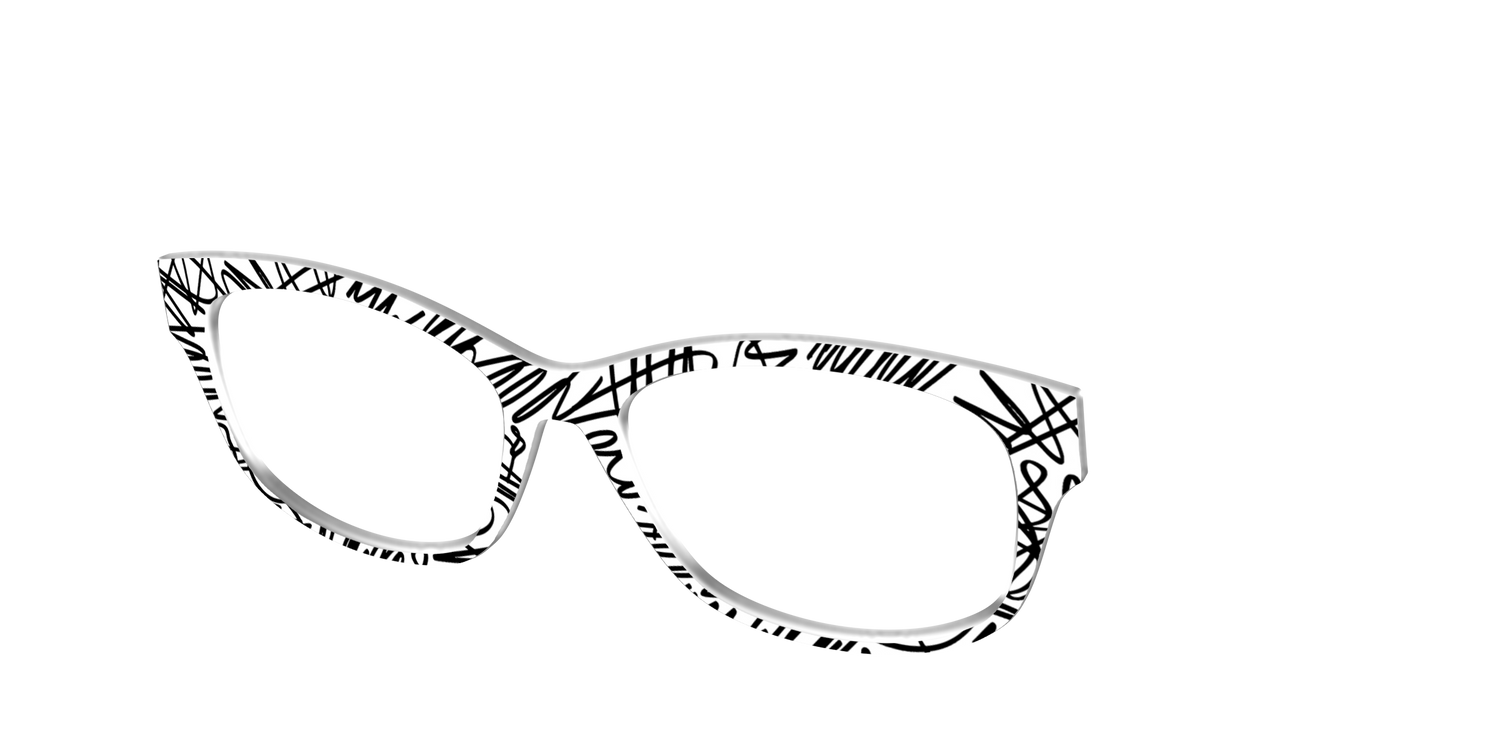 The Stylish Scribble - Angle Top Image - Pair Eyewear