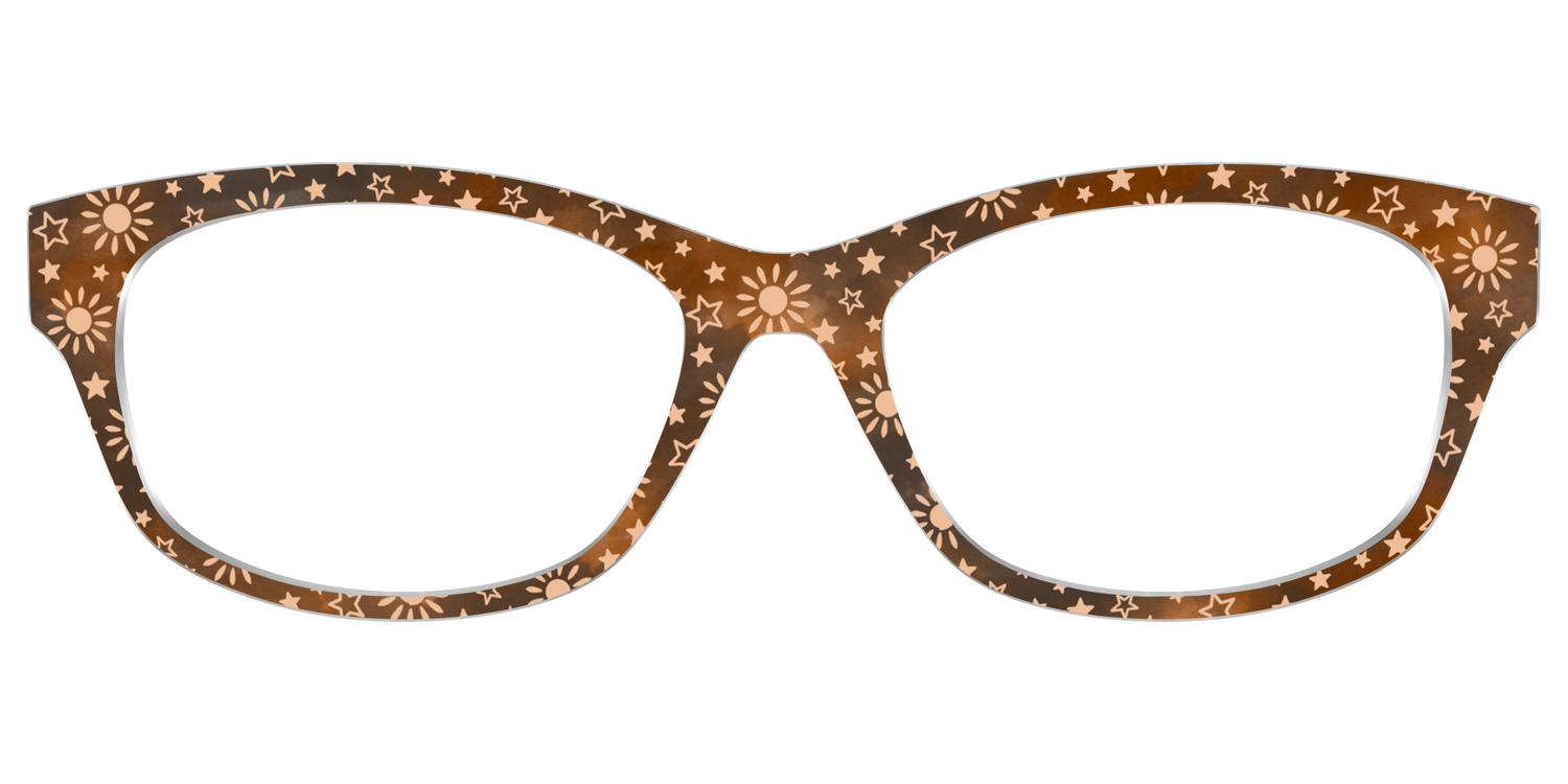 The Sunburst Scatter - Front Top Image - Pair Eyewear