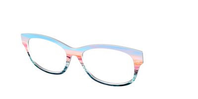 The Sunset Seashore - Angle Top Thumbnail - Pair Eyewear