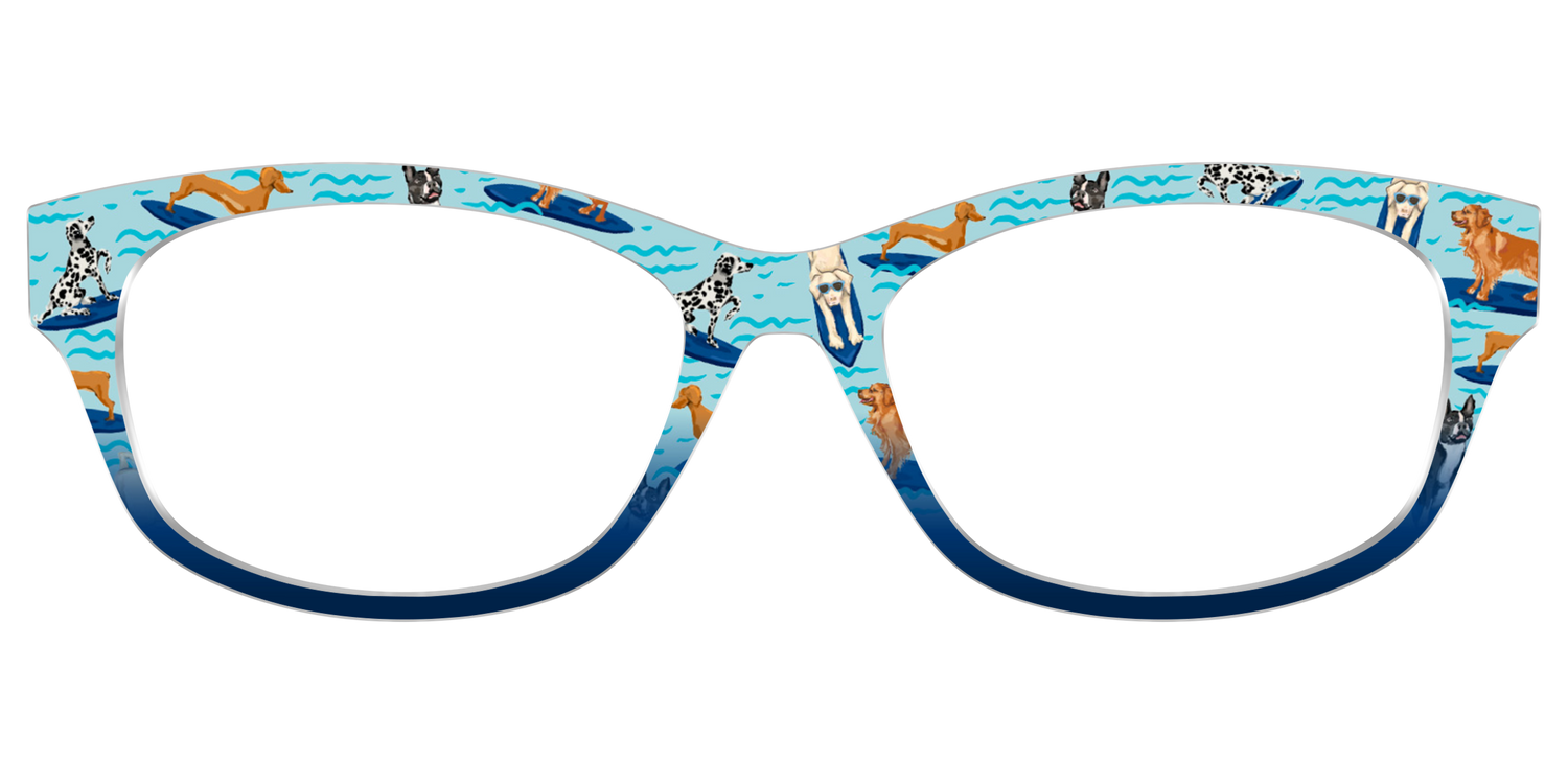 The Surf's Up Pups - Front Top Image - Pair Eyewear