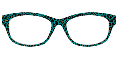 The Teal Leopard - Front Top Thumbnail - Pair Eyewear