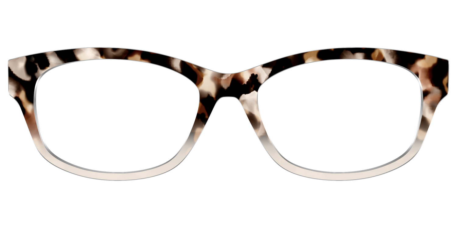 The Vanilla Latte Tortoise - Front Top Image - Pair Eyewear