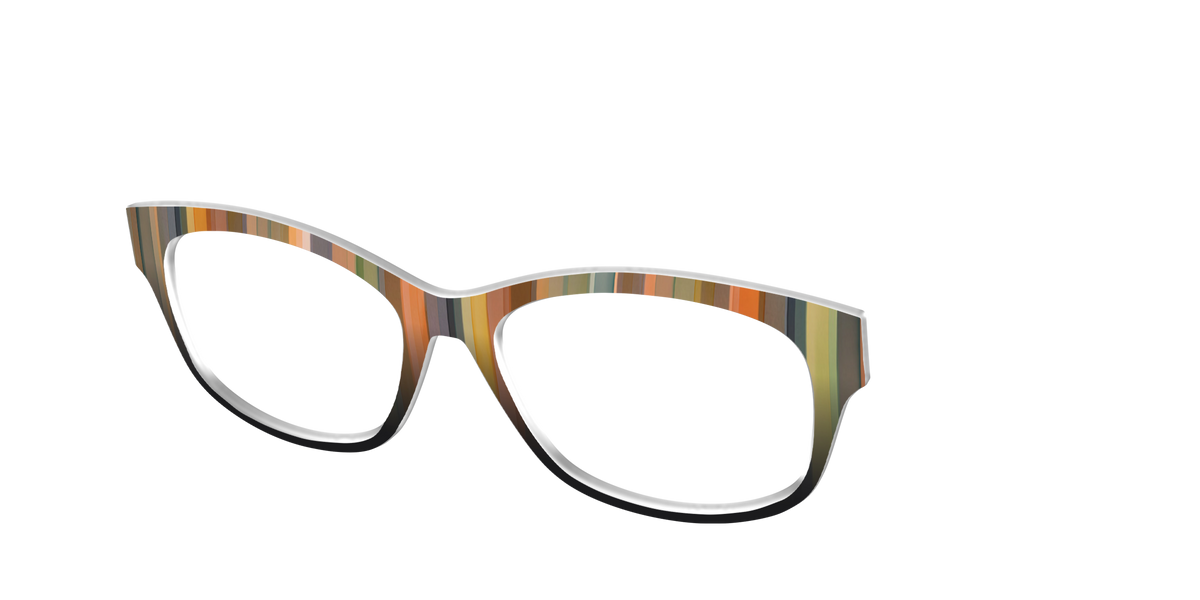 The Verdant Stripes - Angle Top Image - Pair Eyewear