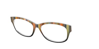 The Verdant Stripes - Angle Top Thumbnail - Pair Eyewear