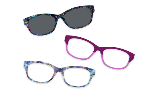 The Violet Wildflower Pairing Set - Pair Eyewear