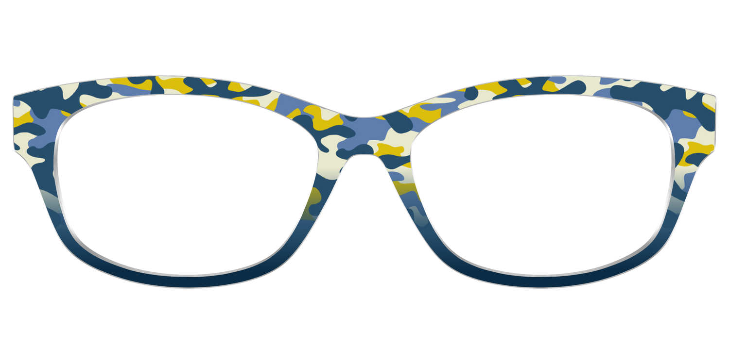 The Waterfront Breeze Camo - Front Top Image - Pair Eyewear