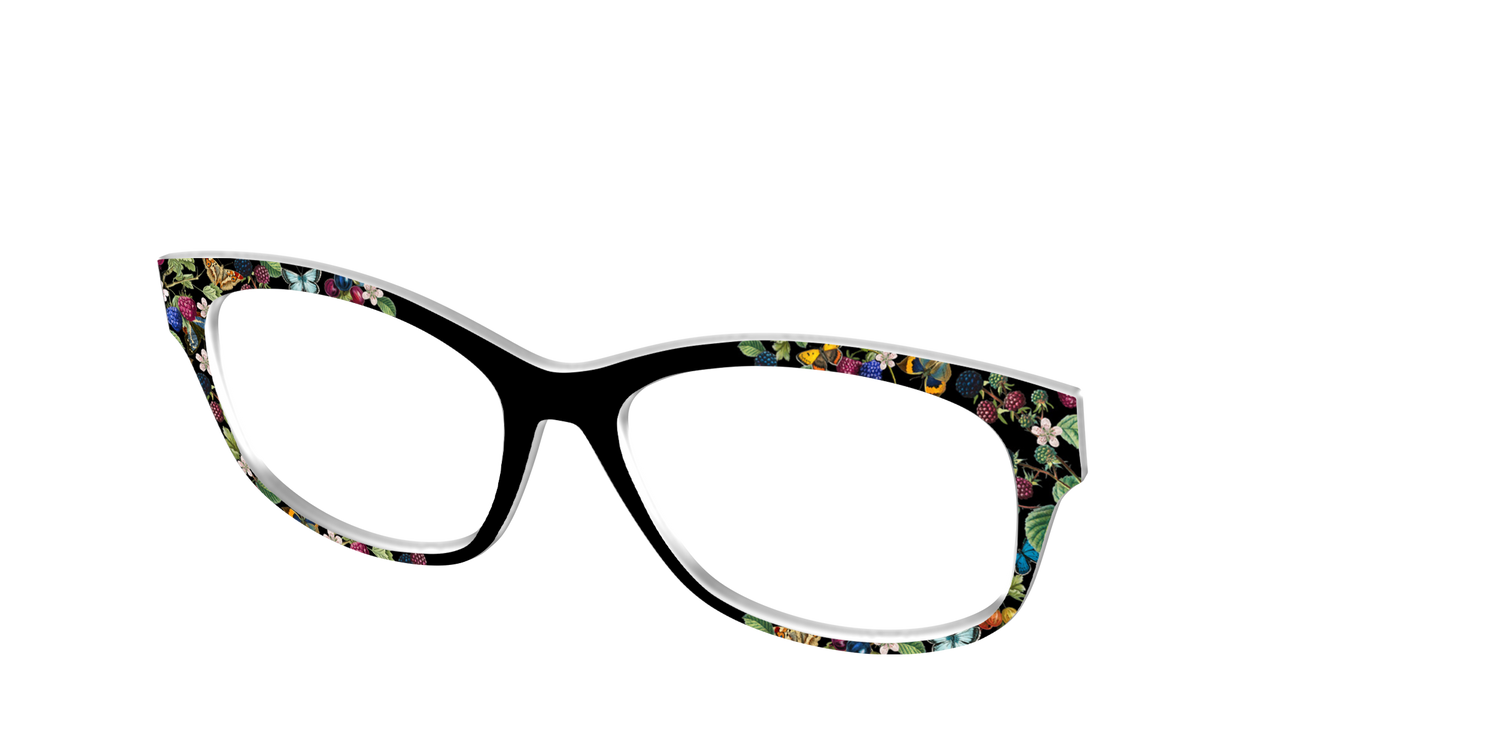 The Wildberry Foliage - Angle Top Image - Pair Eyewear