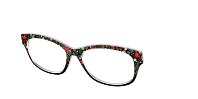 The Winter Wonderland Floral - Angle Top Thumbnail - Pair Eyewear