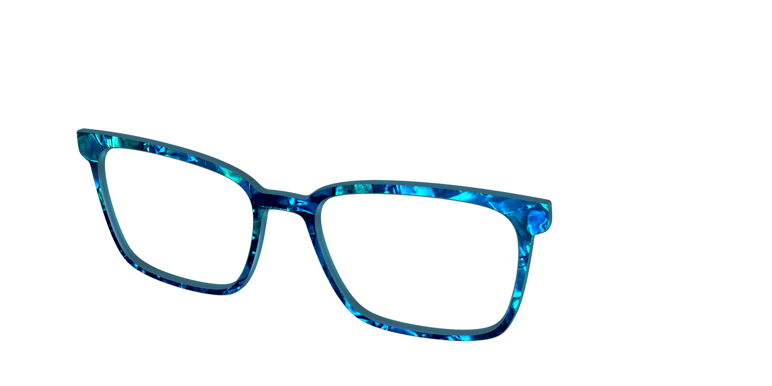 The Alexandrite Pearl Marble - Angle Top Image - Pair Eyewear