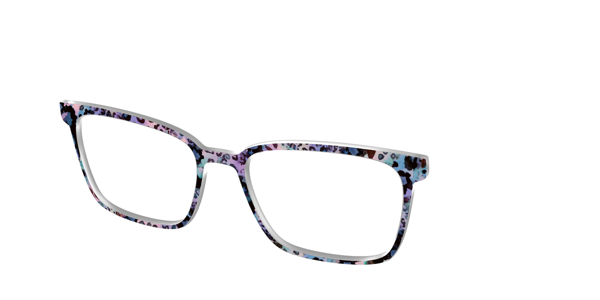 The Alluring Animal Print Mix - Angle Top Image - Pair Eyewear