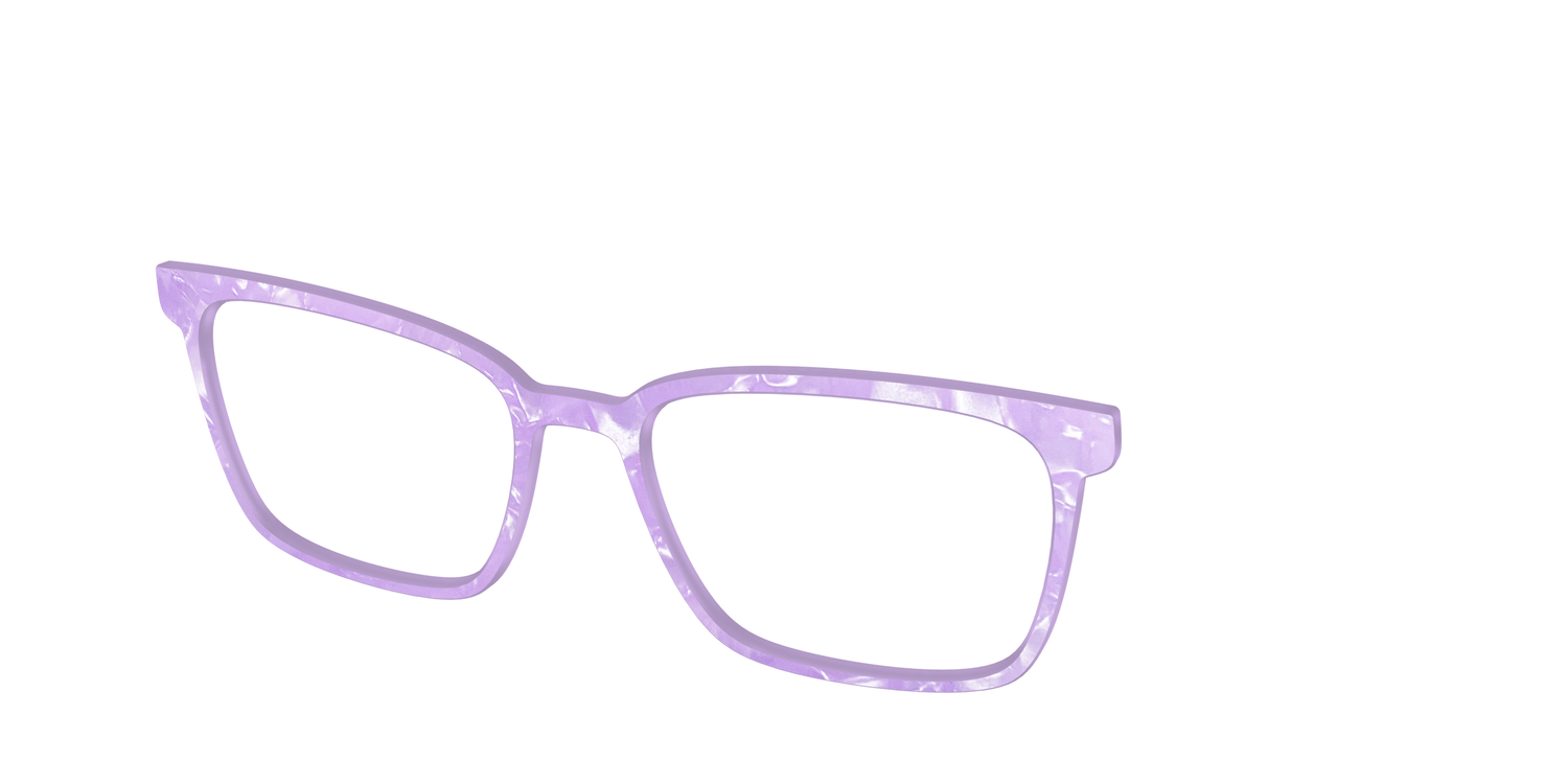 The Amethyst Pearl Marble - Angle Top Image - Pair Eyewear