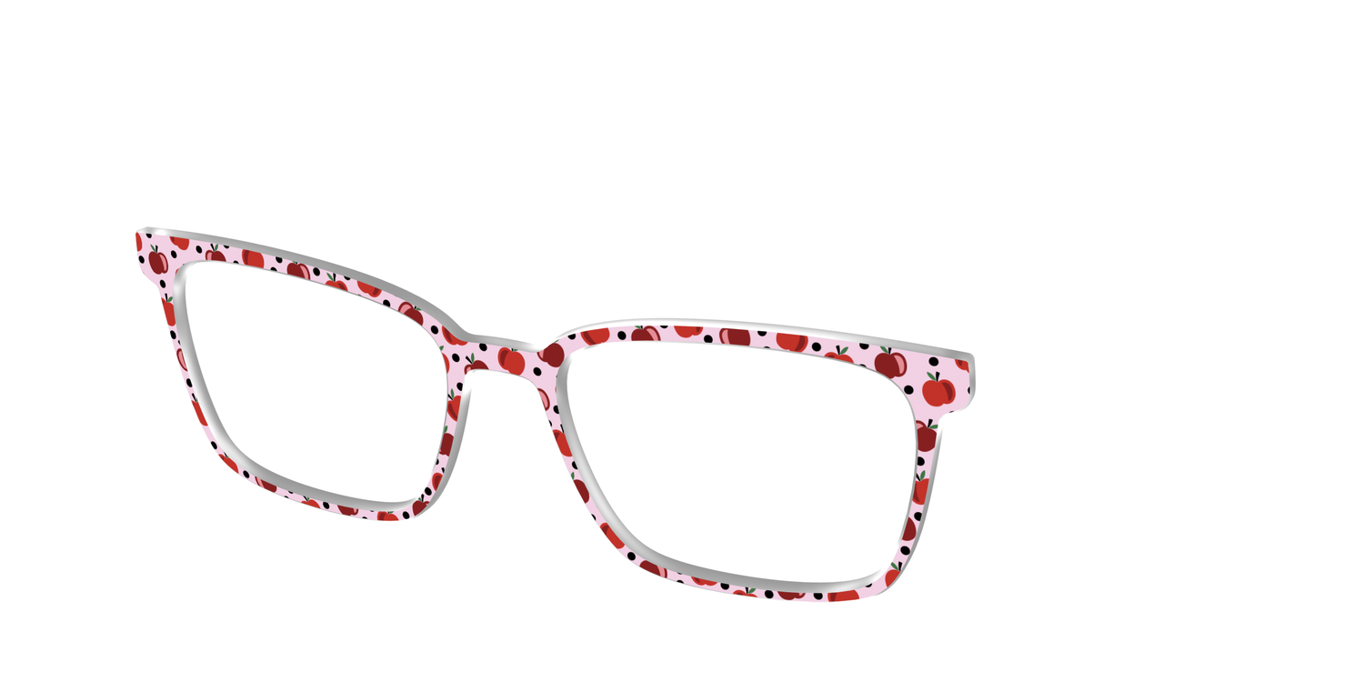 The Apple Polka Dot - Angle Top Image - Pair Eyewear