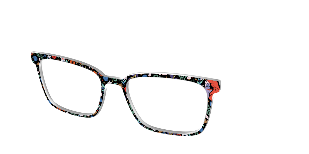 Ariel's Floral Reef - Angle Top Image - Pair Eyewear