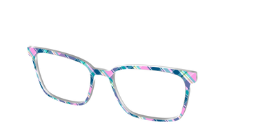The Breezy Plaid - Angle Top Thumbnail - Pair Eyewear