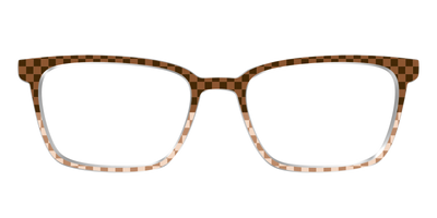 The Cappuccino Check Split - Front Top Thumbnail - Pair Eyewear