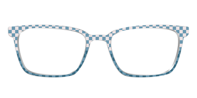 The Cerulean Check Split - Front Top Thumbnail - Pair Eyewear