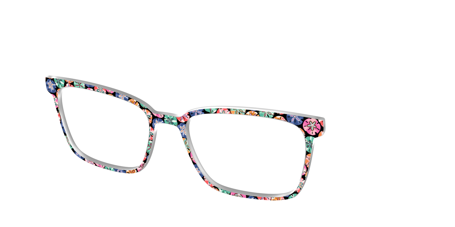 The Chic Sand Dollars - Angle Top Image - Pair Eyewear