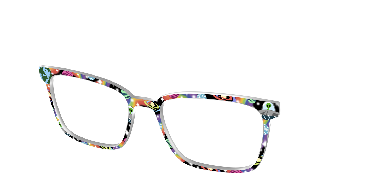 The Cosmic Party - Angle Top Image - Pair Eyewear