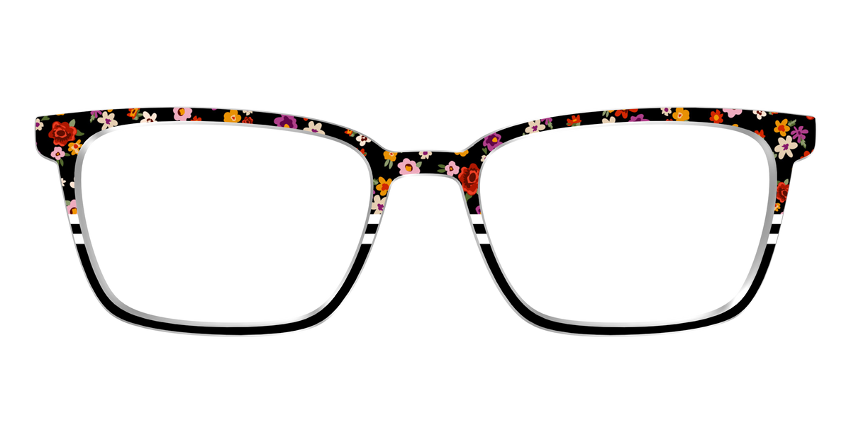 The Ditsy Stripe Split - Front Top Image - Pair Eyewear