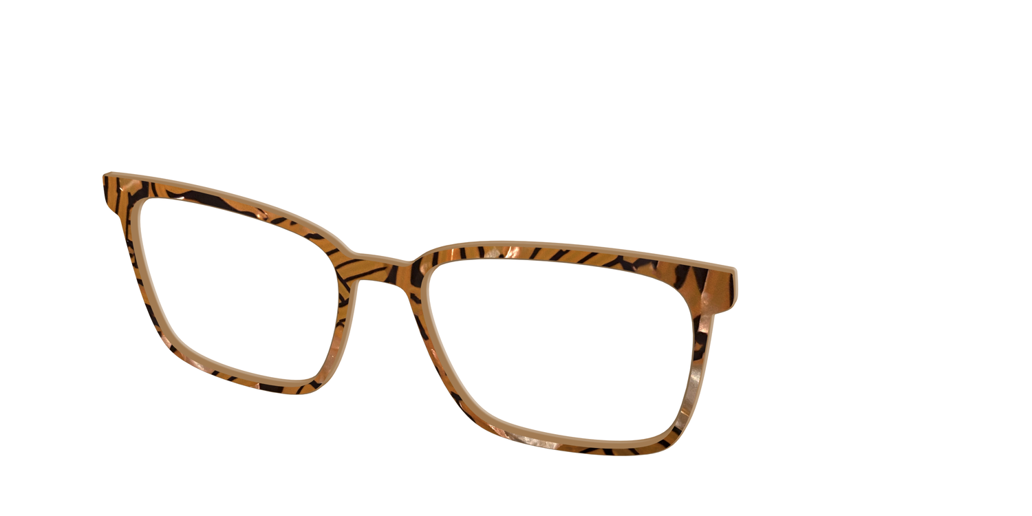 The Driftwood Pearl Marble - Angle Top Image - Pair Eyewear