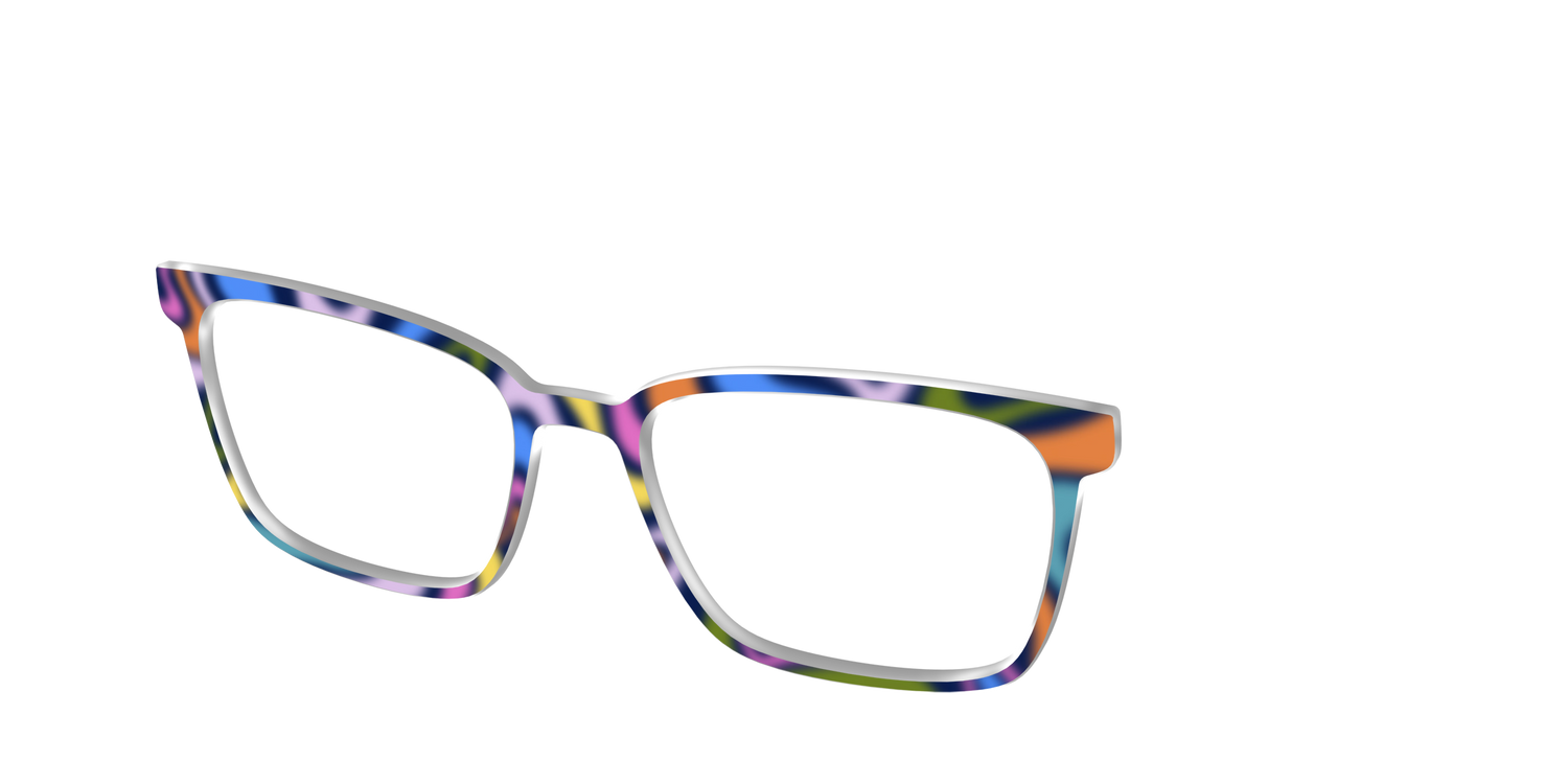 The Elementary Marble - Angle Top Image - Pair Eyewear