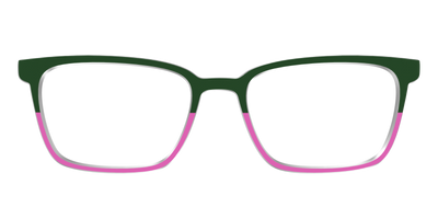The Emerald and Flamingo Split - Front Top Thumbnail - Pair Eyewear