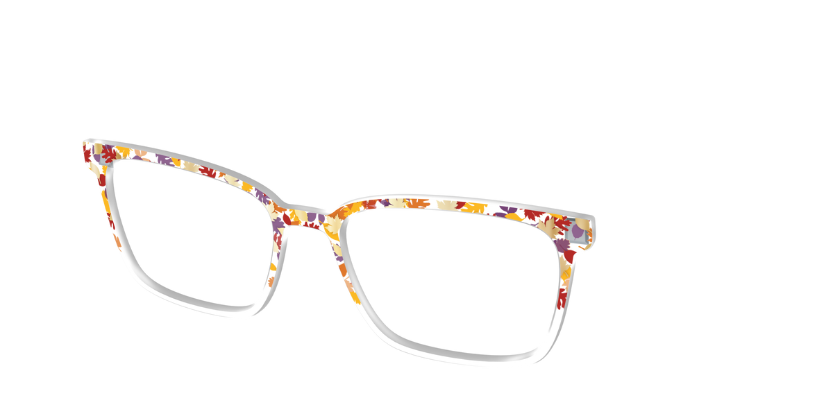 The Fallen Leaves Confetti Crystal - Angle Top Image - Pair Eyewear