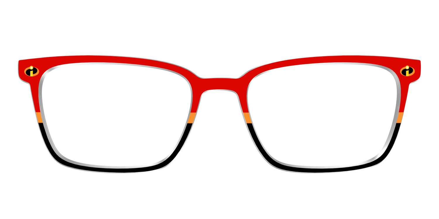 The Incredibles Super Suit - Front Top Image - Pair Eyewear