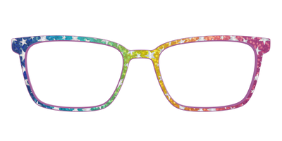 The Iridescent Rainbow Stars - Front Top Thumbnail - Pair Eyewear