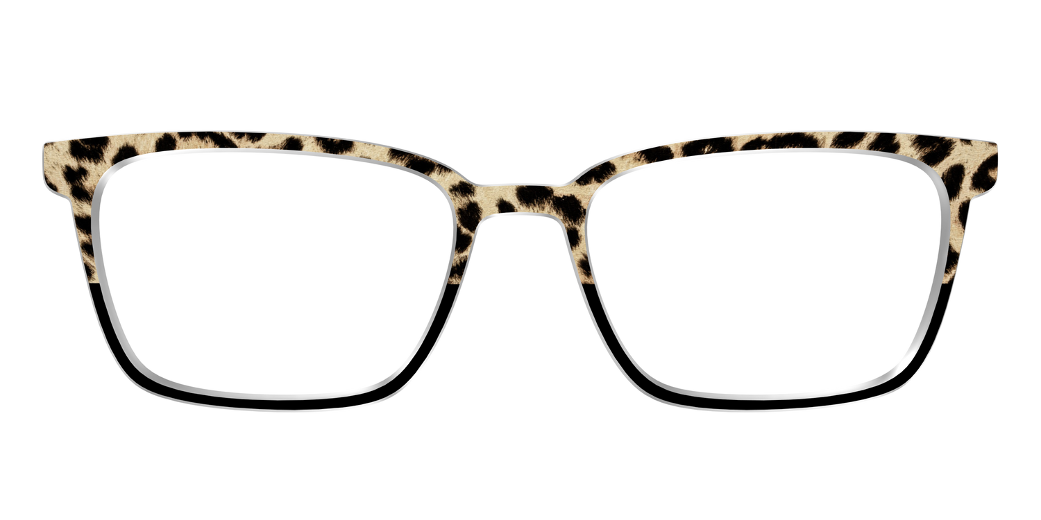 The Leopard Spots Split - Front Top Image - Pair Eyewear