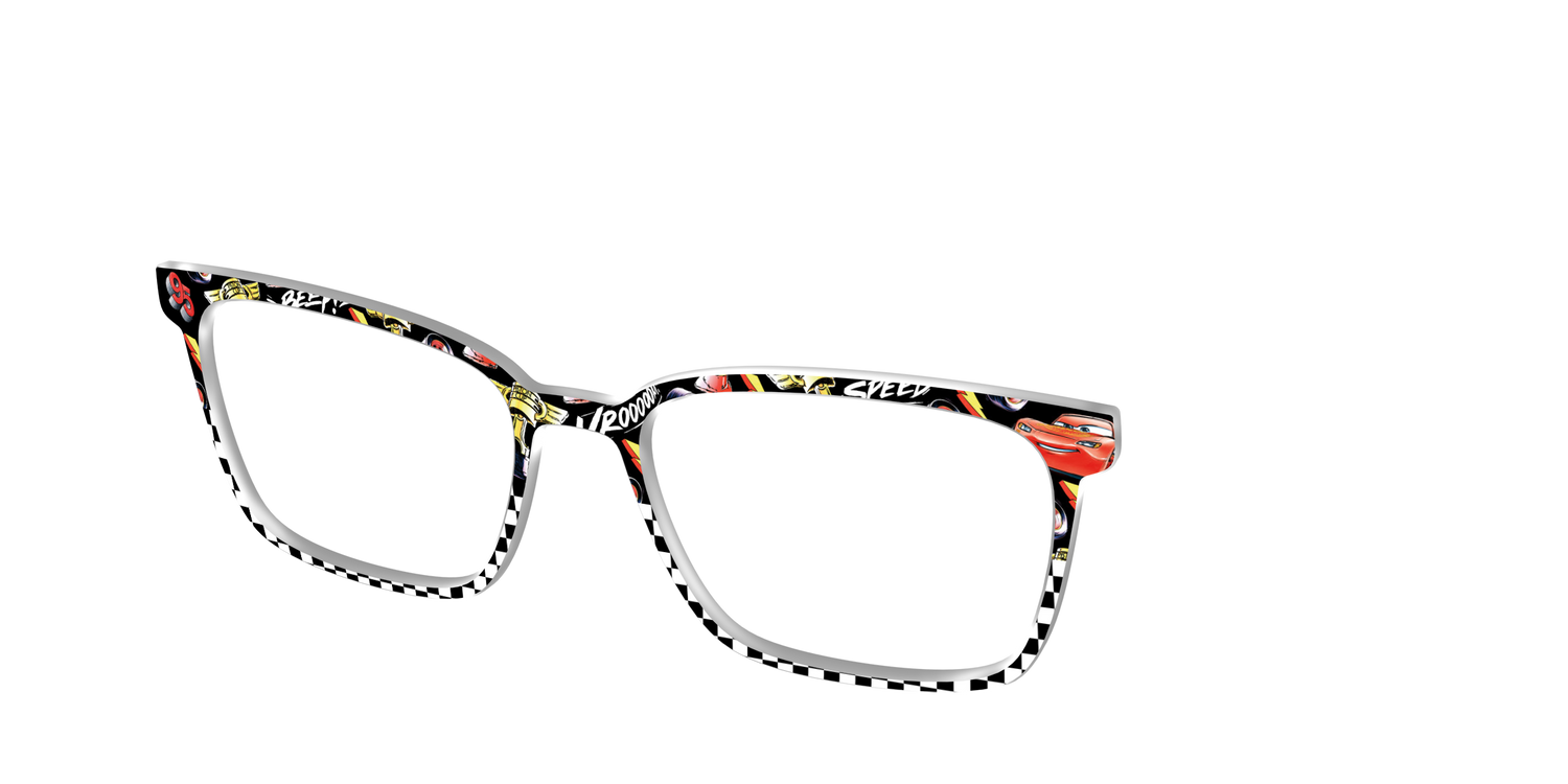 Lightning Mcqueen Speed Split - Angle Top Image - Pair Eyewear