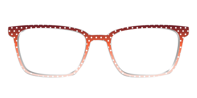 The Maroon to Blush Gradient Polka Dot - Front Top Thumbnail - Pair Eyewear