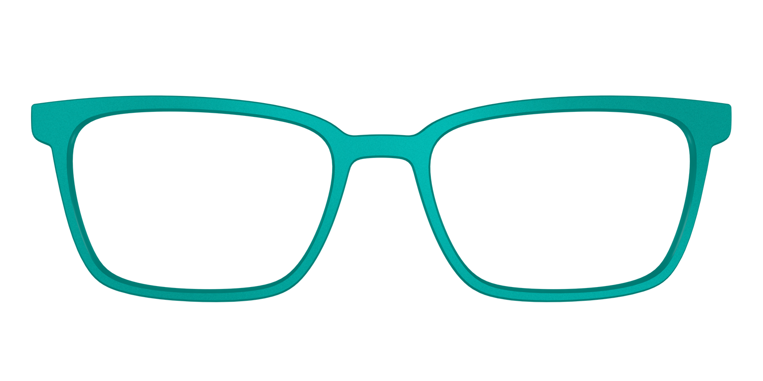 The Matte Jade - Front Top Image - Pair Eyewear