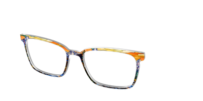 The Mountainscape Stained Glass - Angle Top Thumbnail - Pair Eyewear
