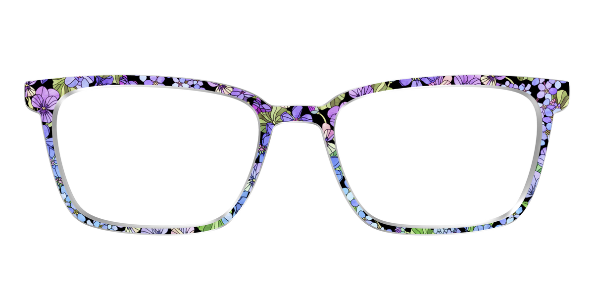 The Night-Blooming Stained Glass - Front Top Image - Pair Eyewear