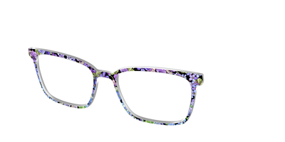 The Night-Blooming Stained Glass - Angle Top Thumbnail - Pair Eyewear