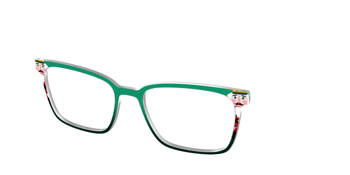 The Novel Nutcrackers - Angle Top Image - Pair Eyewear