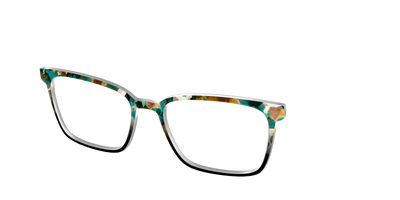 The Oxidized Copper Tortoise - Angle Top Thumbnail - Pair Eyewear