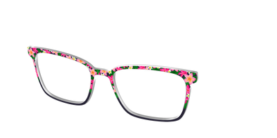 The Plumeria Crown - Angle Top Thumbnail - Pair Eyewear