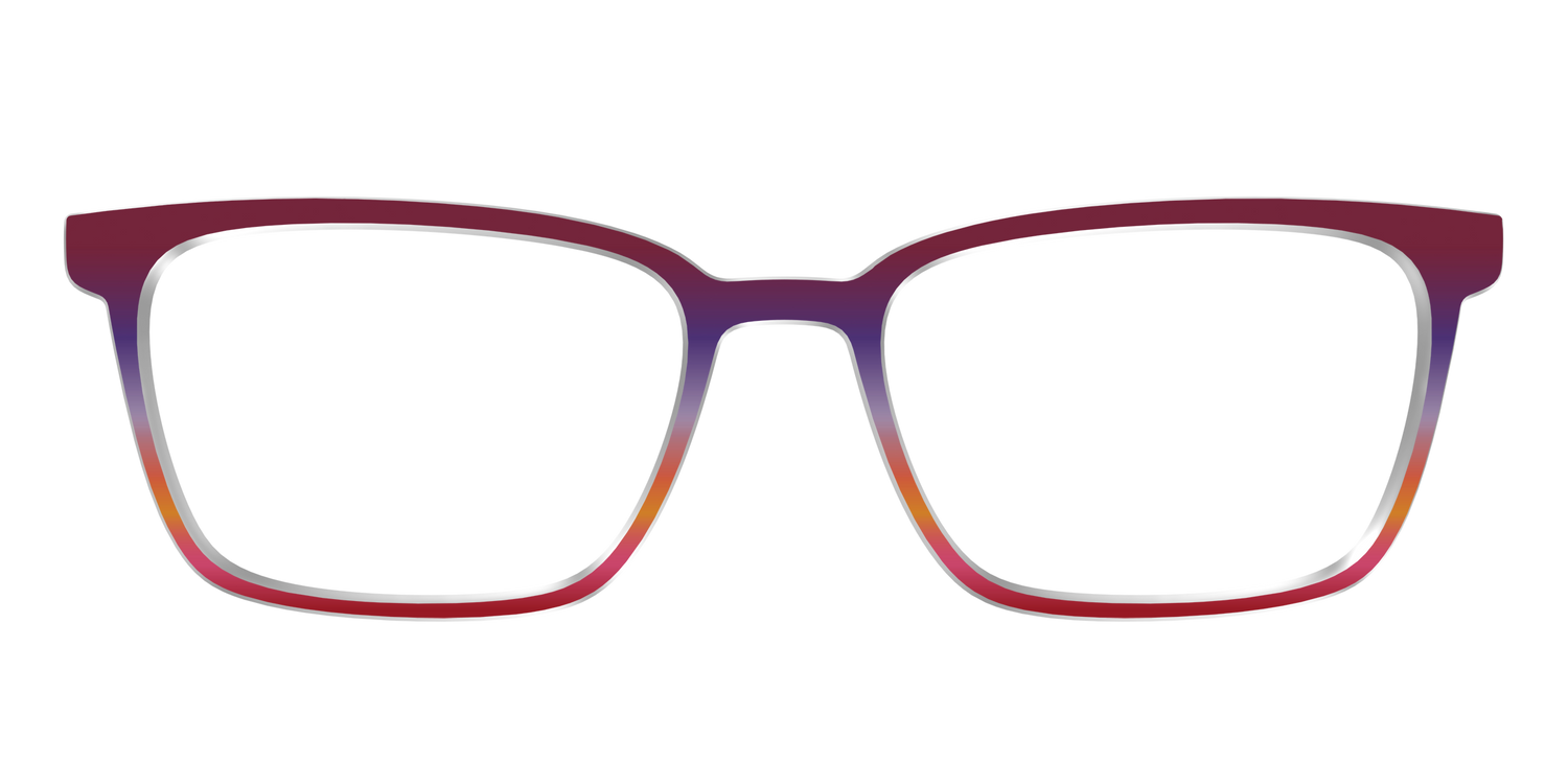 The Primary Gradient - Front Top Image - Pair Eyewear