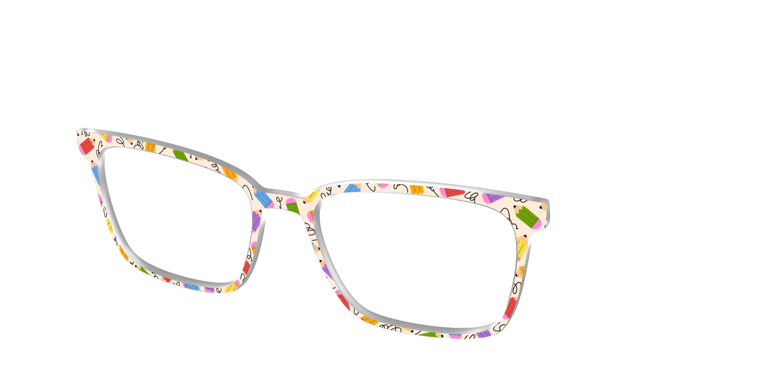 The Prismatic Pencils - Angle Top Image - Pair Eyewear