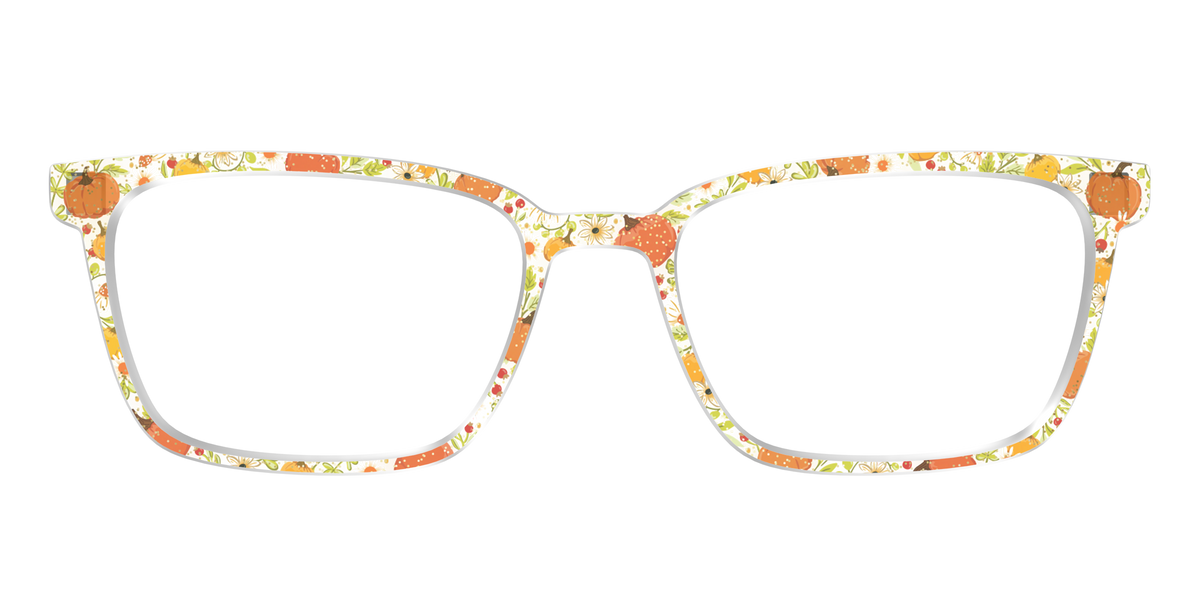 The Pumpkin Patch Crystal with Glitter - Front Top Image - Pair Eyewear
