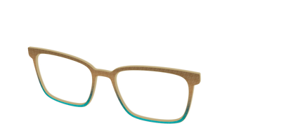 The Sand to Sea Gradient Check - Angle Top Thumbnail - Pair Eyewear