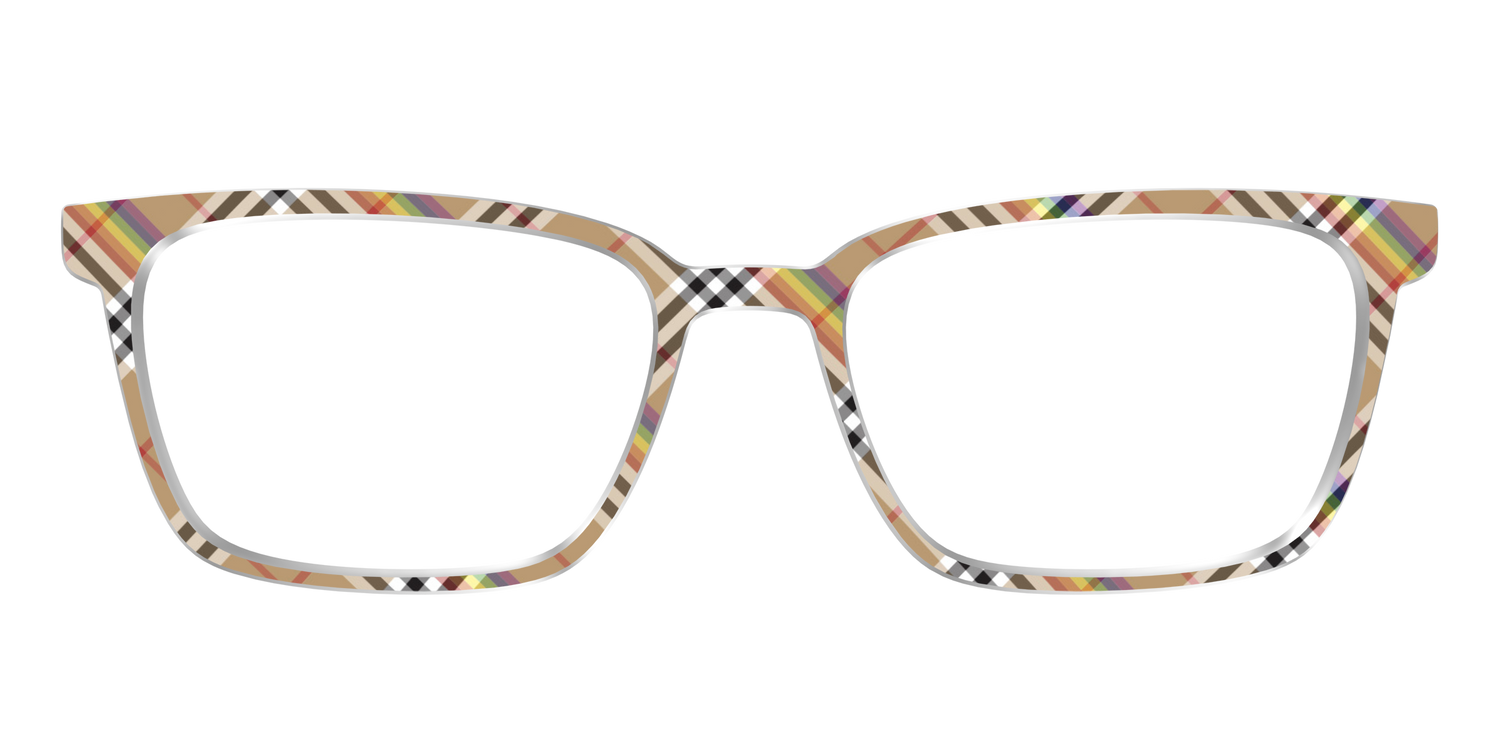The Scholarly Plaid - Front Top Image - Pair Eyewear