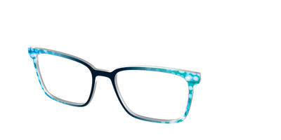 The Sea Foam Bokeh - Angle Top Thumbnail - Pair Eyewear