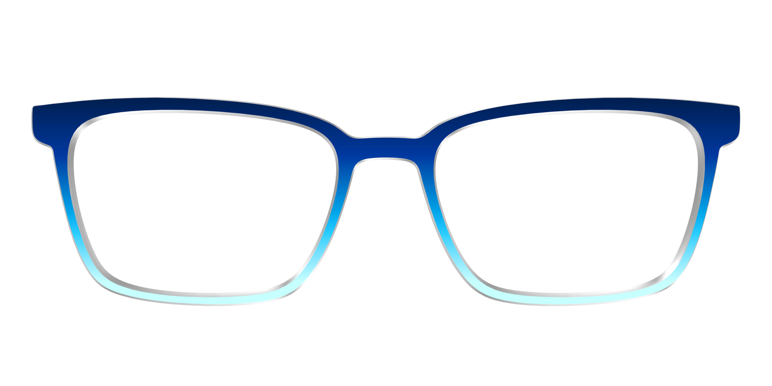 The Seaside Gradient - Front Top Image - Pair Eyewear
