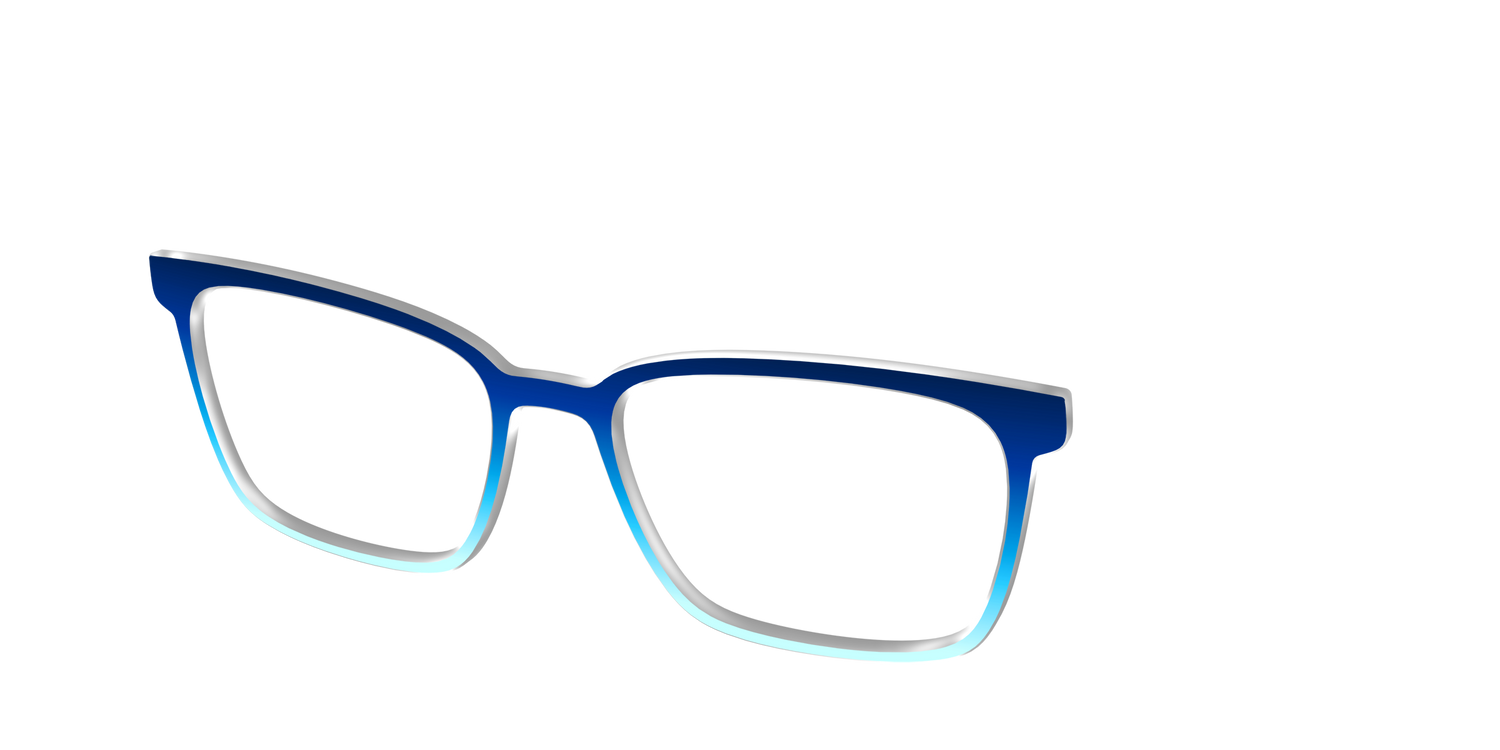 The Seaside Gradient - Angle Top Image - Pair Eyewear