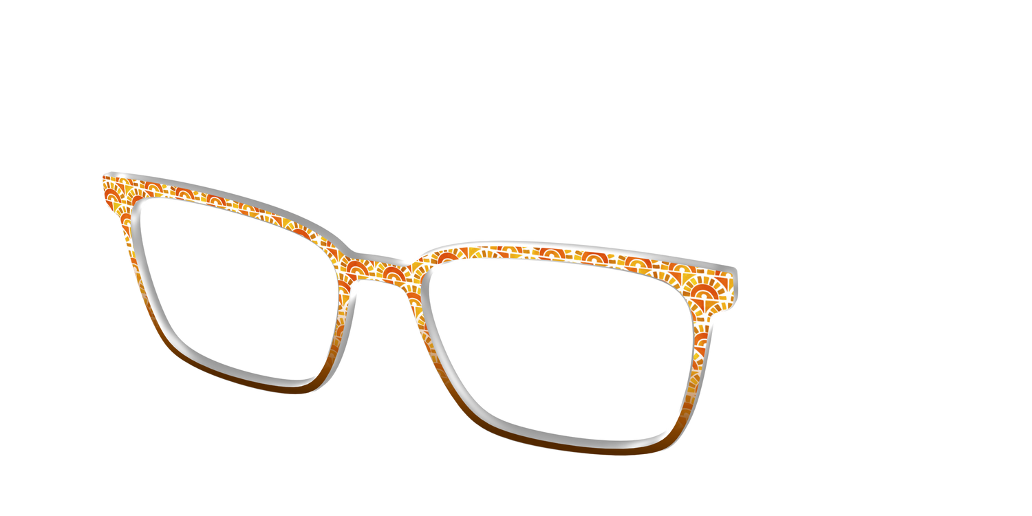 The Summer Sun Scallop - Angle Top Image - Pair Eyewear