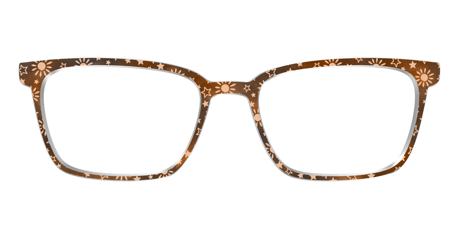The Sunburst Scatter - Front Top Image - Pair Eyewear