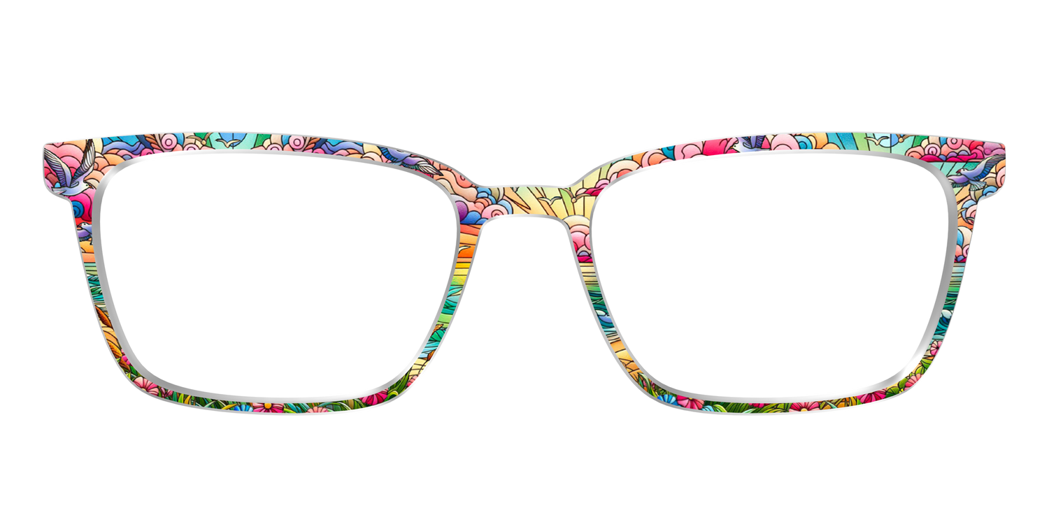 The Sun-Drenched Stained Glass - Front Top Image - Pair Eyewear